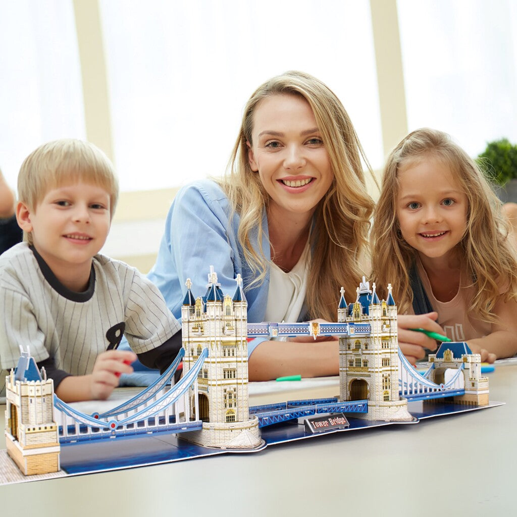 Cubic Fun National Geographic 3D Puzzle The Tower Bridge London 120 Pieces