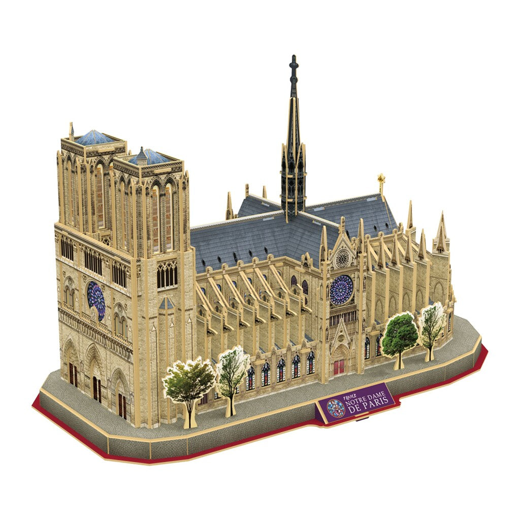 Cubic Fun National Geographic 3D Puzzle Notre-Dame Paris 128 Pieces