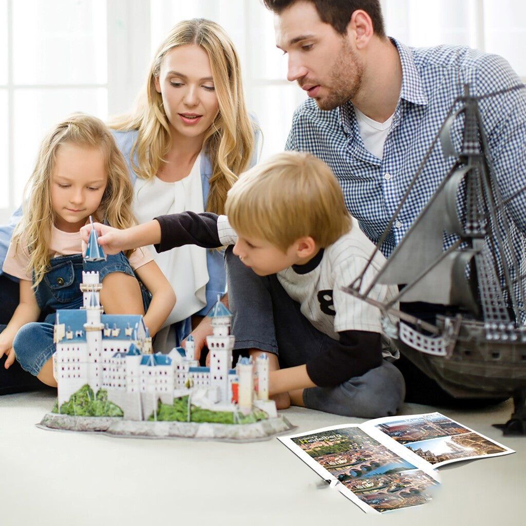 Cubic Fun National Geographic 3D Puzzle Neuschwanstein 121 Pieces
