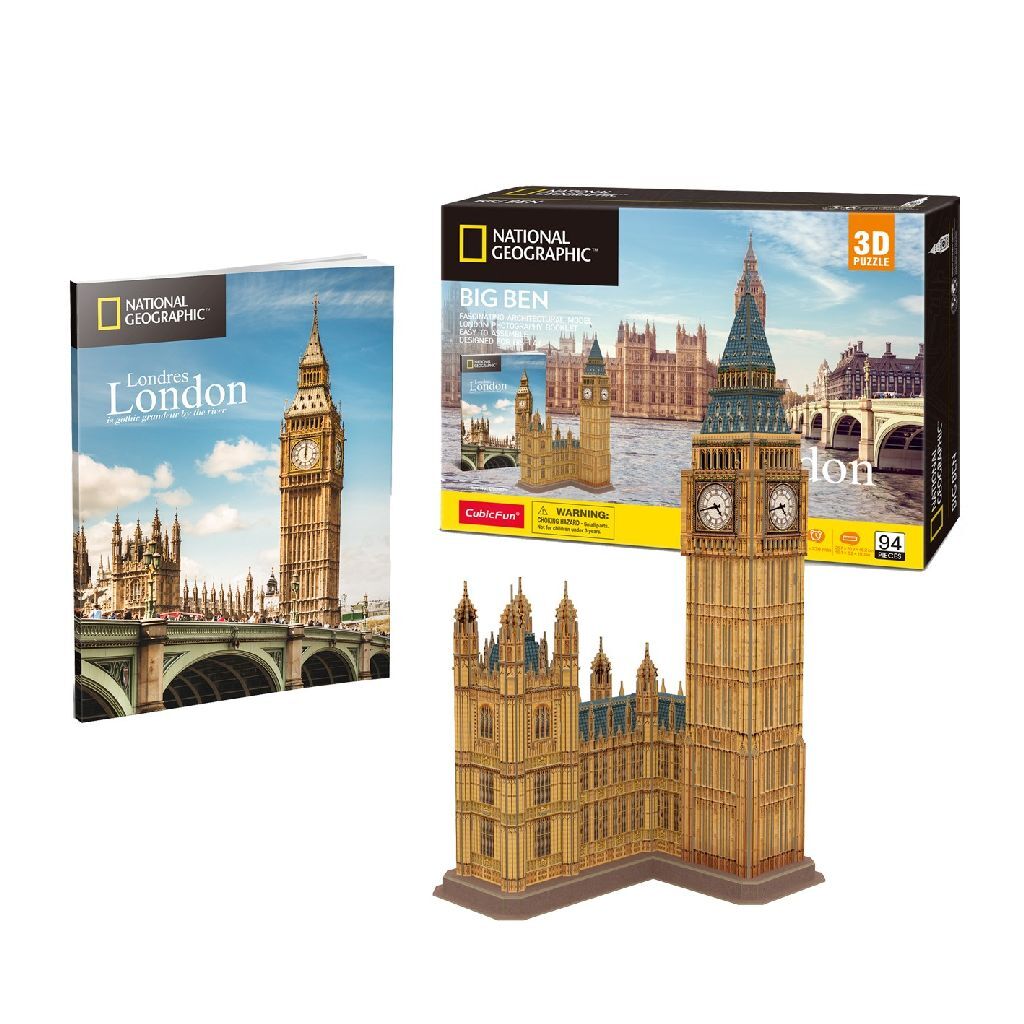 Cubic Fun 3D Puzzle Big Ben 94 Pieces
