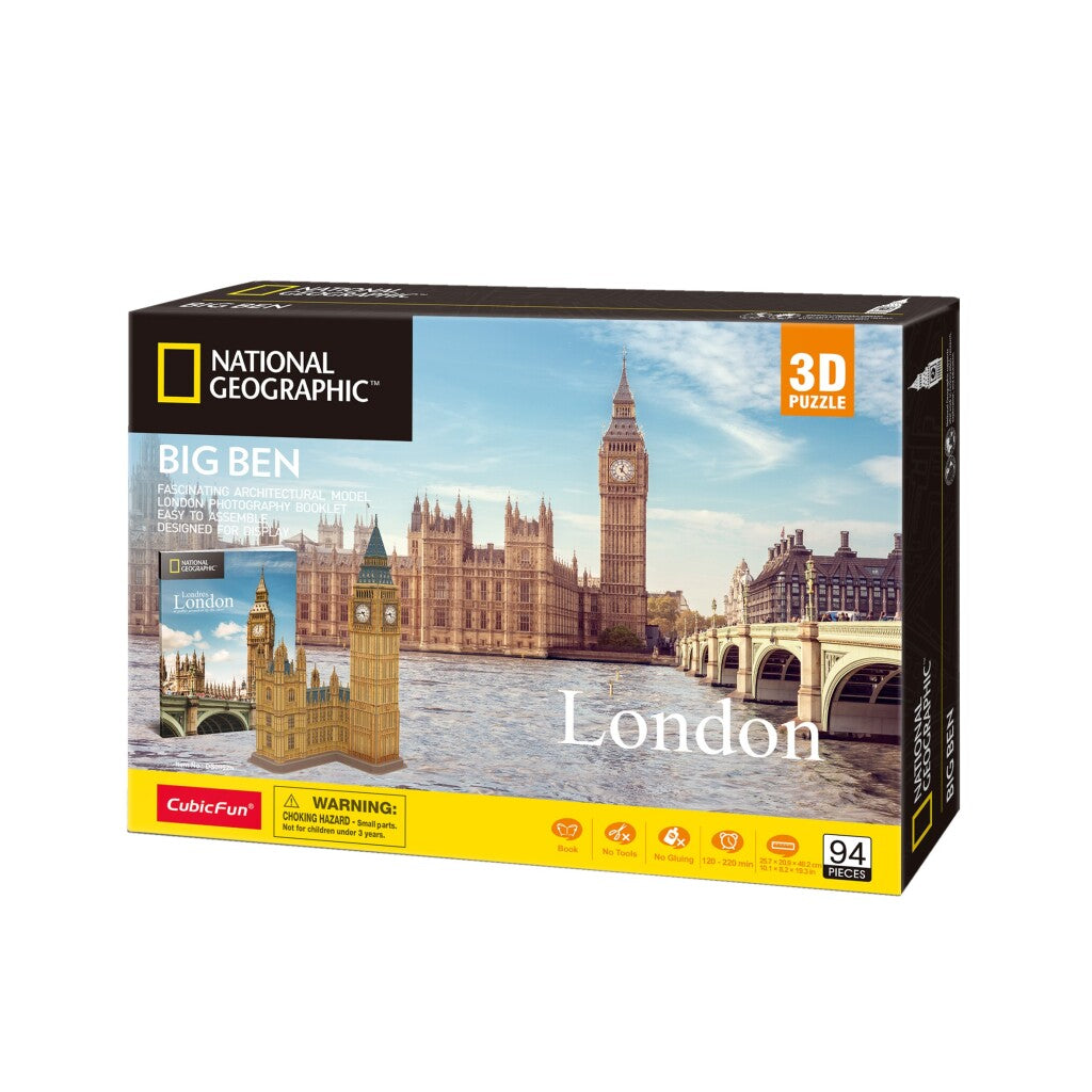 Cubic Fun 3D Puzzle Big Ben 94 Pieces