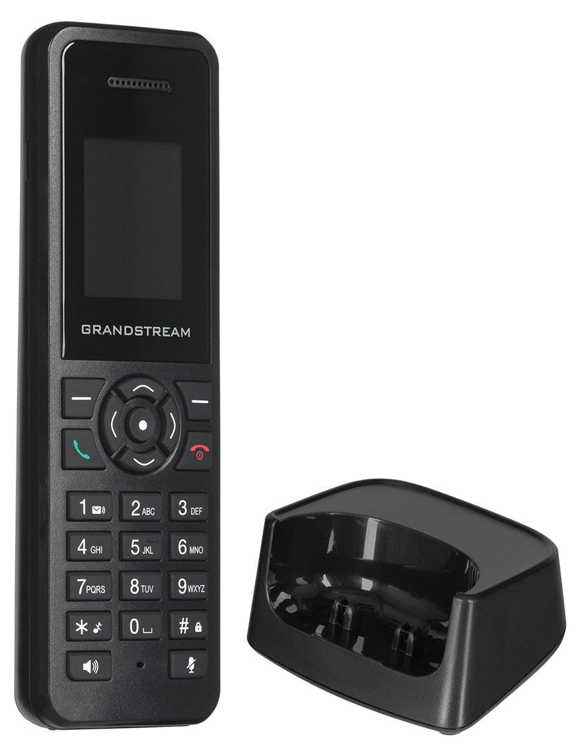 Grandstream Networks DP720 - DECT - Kabelloses Mobilteil - Tisch/Bank - Schwarz - CHI (SIMPL) - CHI (TR) - CZE - DAN - Deutsche - Niederländisch - Englische - Spanisch - EST - FIN - Französisc - TFT (DP720) afbeelding 1