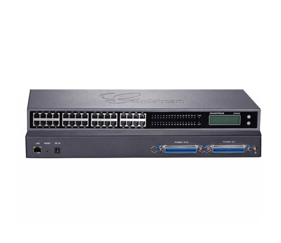 Grandstream Networks GXW4232V2 - black - Aktivität - LAN - Link - Leistung - G.711 - G.723.1 - G.726 - G.729ab - iLBC - LCD - HTTPS - SSH - TCP/UDP - RTP/RTCP - HTTP/HTTPS - ARP - ICMP - DNS - DHCP - NTP - TFTP - PPPoE - STUN - LLDP (GXW423 afbeelding 1