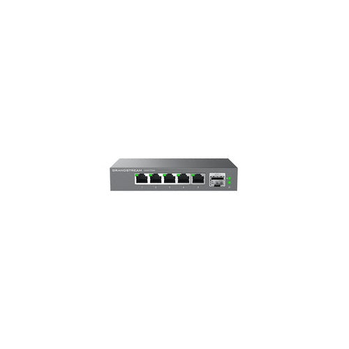 Grandstream GWN7700 Series GWN7701P - Switch - unmanaged - 8 x 10/100/1000 (4 PoE) (GWN7701P) afbeelding 1