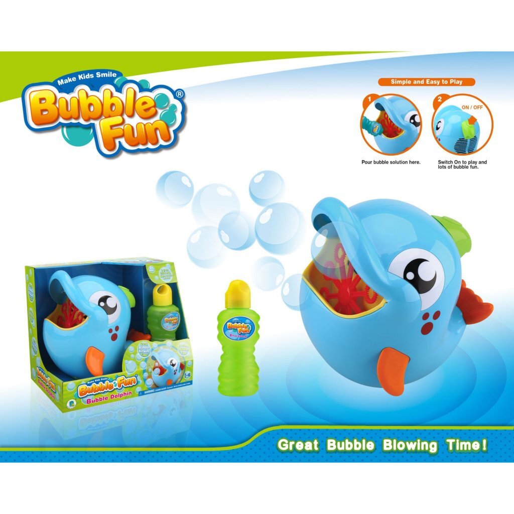 Electronic Bubble Blower Dolphin