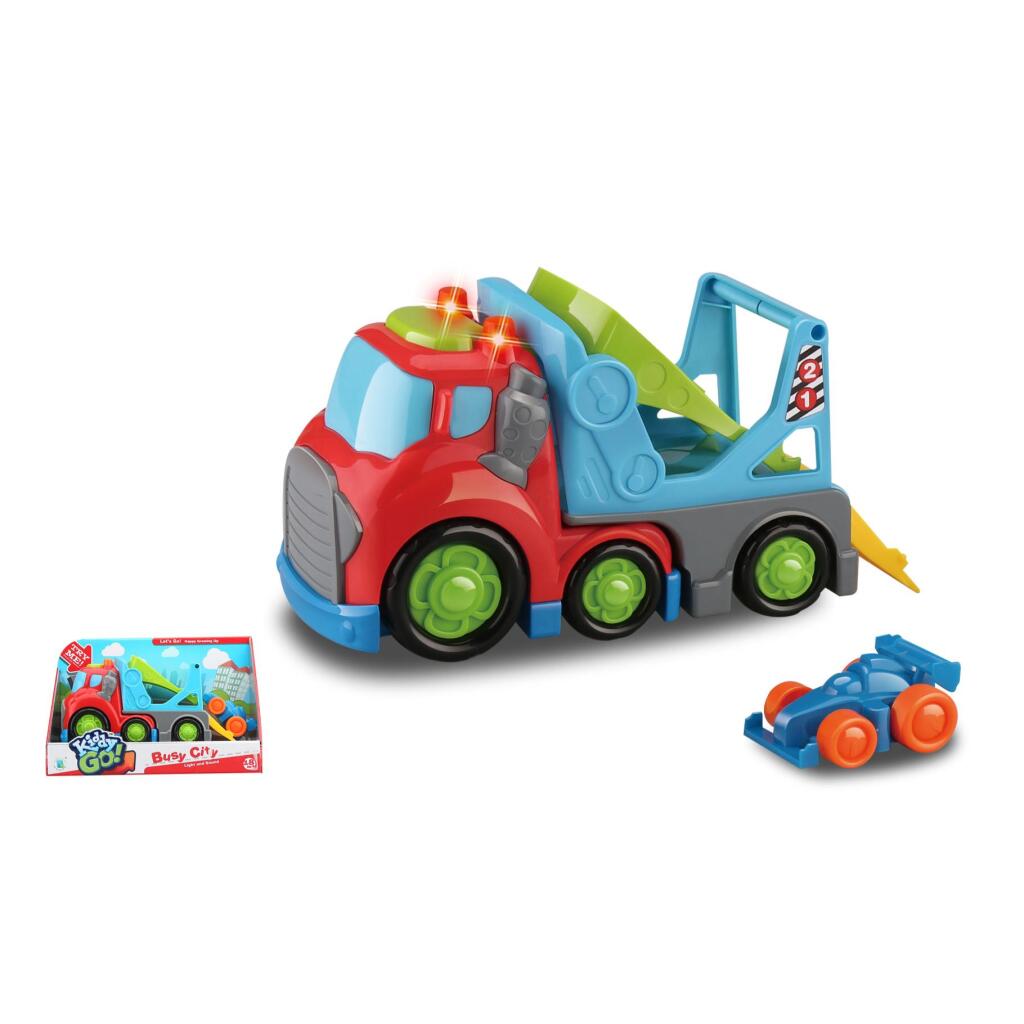 Kiddy Go Car Transporter + Light and Sound 19.5 cm