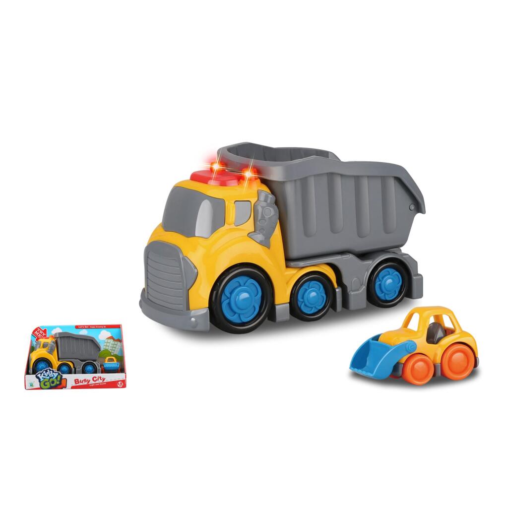 Kiddy Go Dump Truck + Light and Sound 19.5 cm