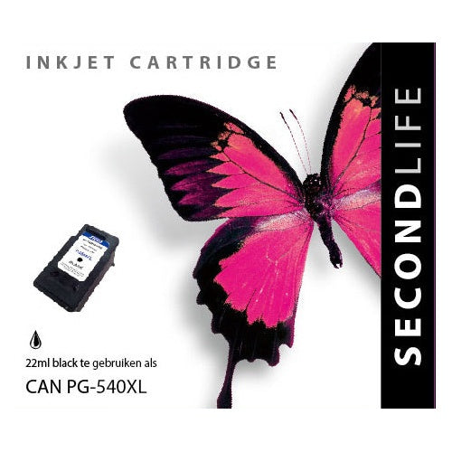 Kangaro SL-11011171 Cartridge SecondLife Canon PG 540 XL Zwart afbeelding 1