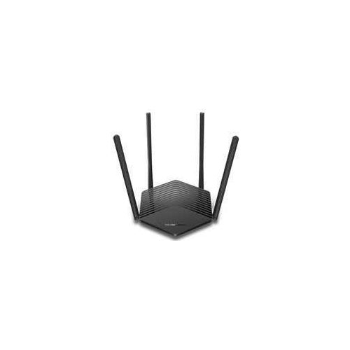 Mercusys MR60X WLAN-Router Gigabit Ethernet Dual-Band (2,4 GHz/5 GHz) Schwarz (MR60X) afbeelding 1