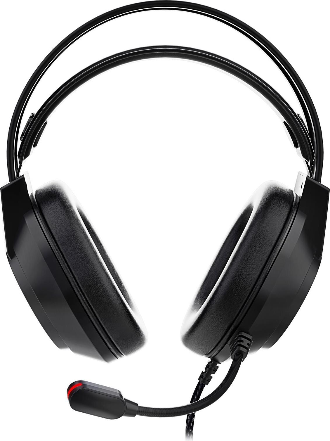 Deltaco DH220 Gaming Headset USB Stereo RGB Black (GAM-168)