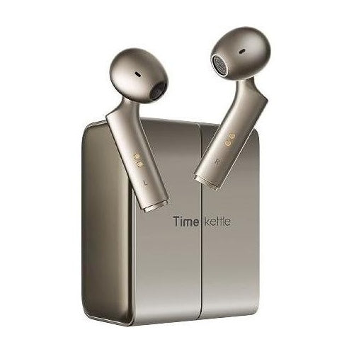 TimeKettle Übersetzer W4 AI Dolmetscher - Gold - In-Ear-Simultanübersetzer (M4BGTRANS) afbeelding 1