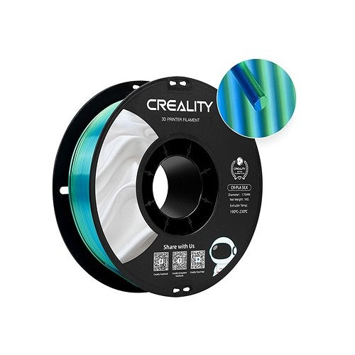 Creality SILK BLUE GREEN 1.75mm 1kg - CREALITY CR 3D FILAMENT (3301120011) afbeelding 1