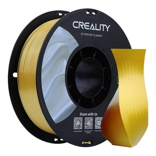 Creality 3D 3301120001. Druckfarben: Gold, Markenkompatibilität: Creality 3D, Kompatibilität: FDM. Gewicht: 1 kg, Durchmesser: 1,75 mm. Menge pro Packung: 1 Stück(e), Verpackungsbreite: 210 mm, Verpackungstiefe: 210 mm (3301120001) afbeelding 1