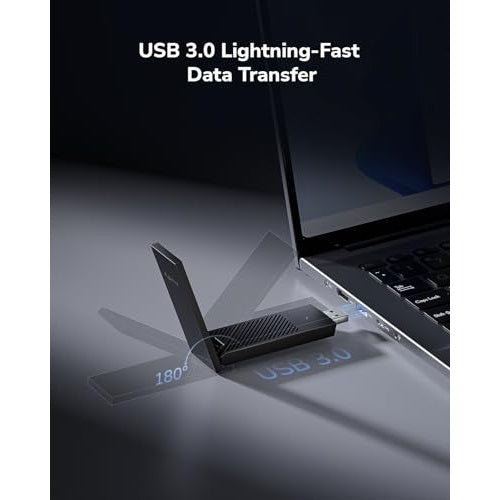 CUDY WU5400 Adapter USB Wi-Fi AC1300 afbeelding 6