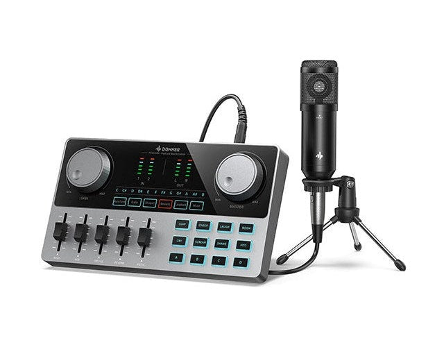 Donner Podcast Starter Kit - podcast recording kit afbeelding 1