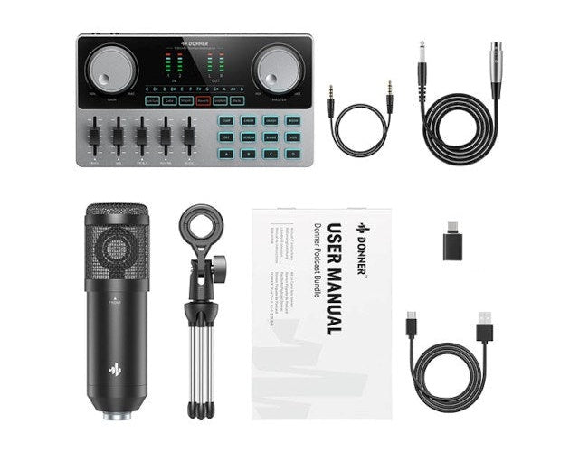 Donner Podcast Starter Kit - podcast recording kit afbeelding 2