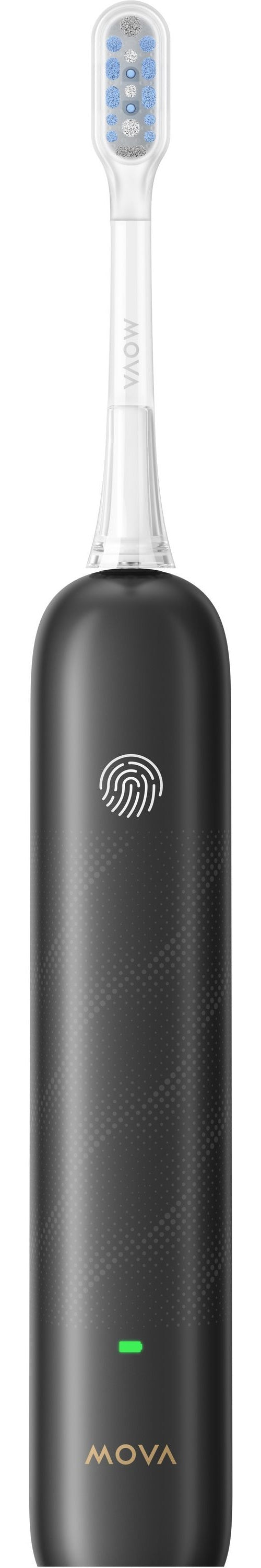 Brosse a dents électrique - MOVA - FRESH PRO - Noir - Oscillo-rotatif a pulsations afbeelding 2