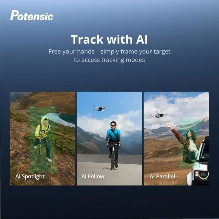Drone - POTENSIC - ATOM 2 - Fly More Combo - Caméra HD/4K - GPS intégré - Autonomie de 15-25 minutes - Portée de 300 metres afbeelding 6