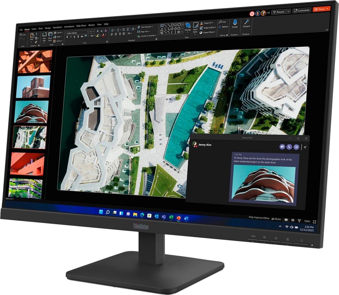 Lenovo ThinkVision S27-4e 27 Inch FullHD IPS Monitor Black (64BEKAT1EU)