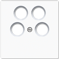 Jung LS 990-4 SAT2 WW White (LS990-4SAT2WW)