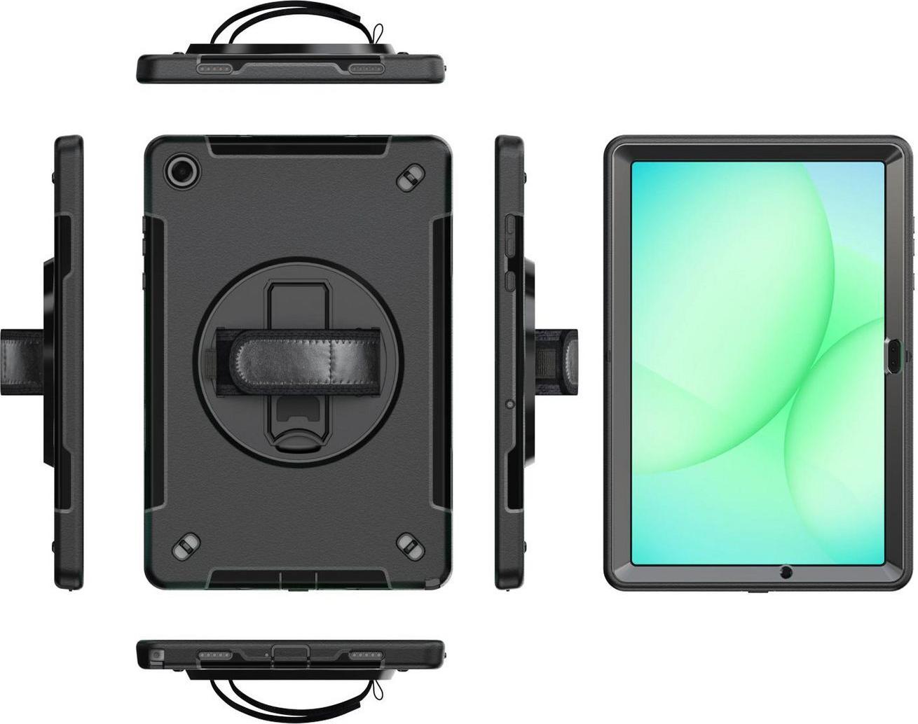 eSTUFF Galaxy Tab A11+ OHIO Defender Case with hand strap (ES68105013-BULK)