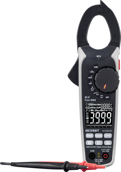 Voltcraft VC538 Digital Clamp Meter CAT III 600 V - VC-16044235