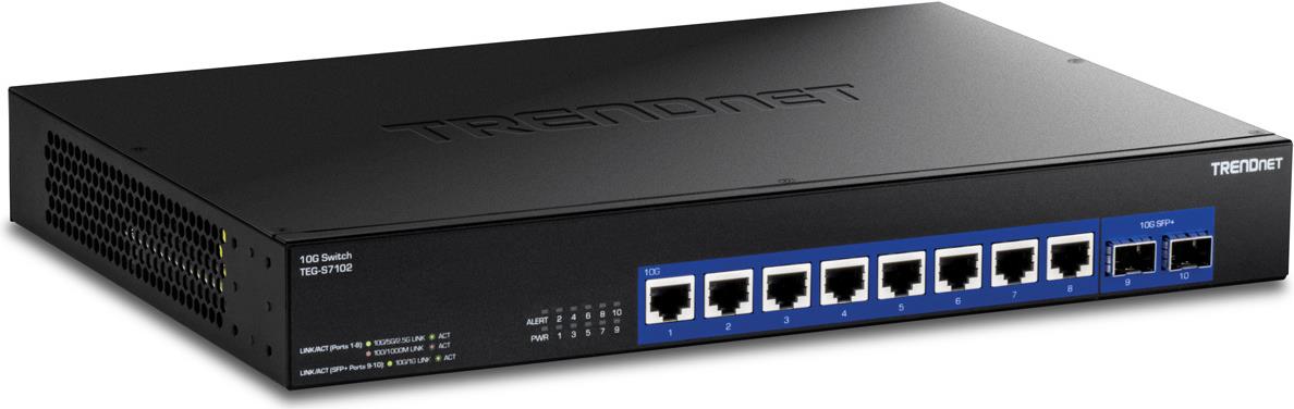TRENDnet 10-Port 10 G Unmanaged Switch (TEG-S7102)