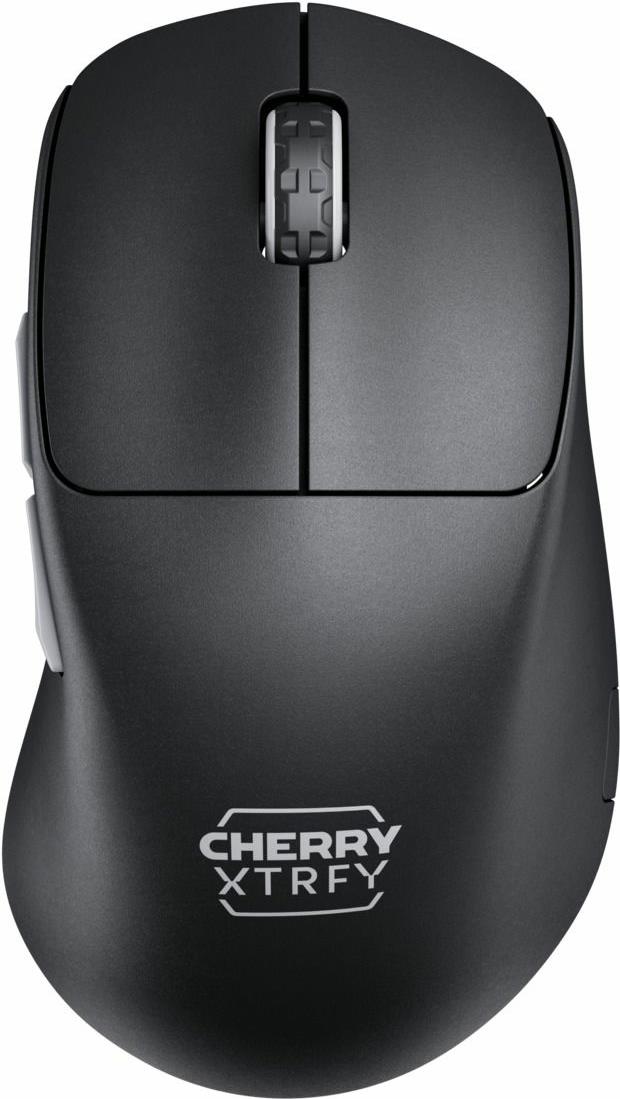 CHERRY Xtrfy M64 Pro Mouse - Ergonomic - 5 Buttons - Wireless 2.4 GHz - White (CX-M64W-PRO-BLACK)