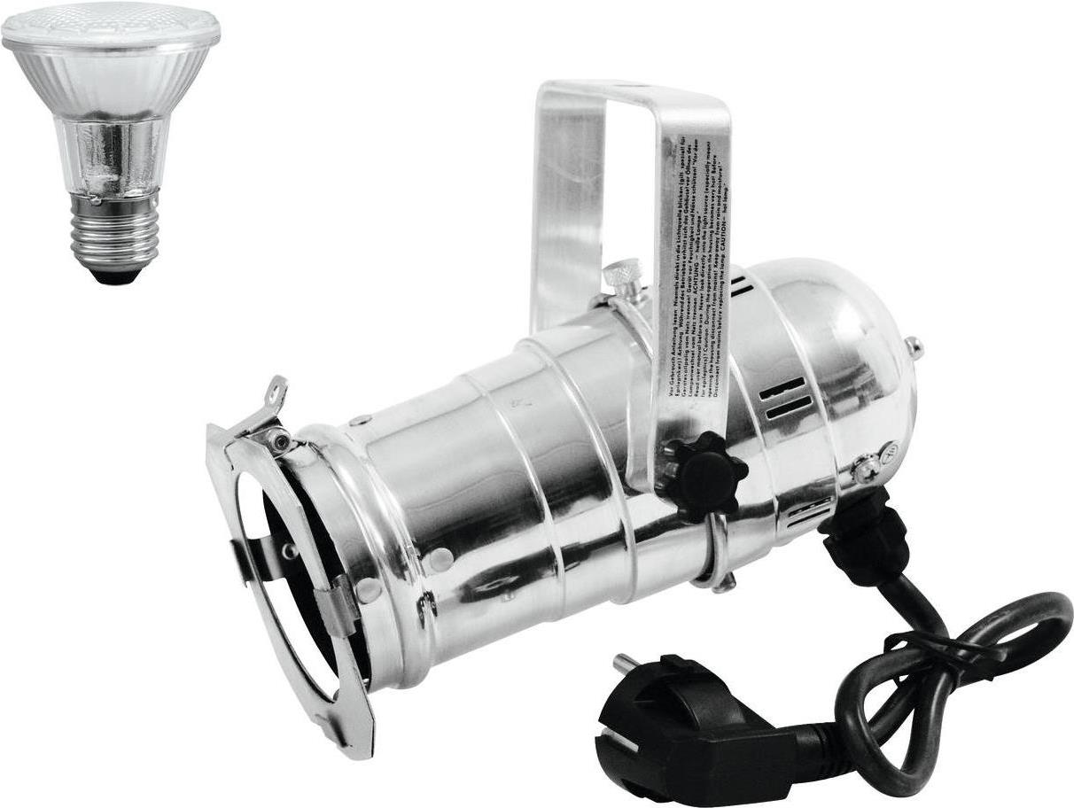 EUROLITE PAR-20 Spot Silver with 230V SMD 6W E-27 LED 3000K Set 20000301
