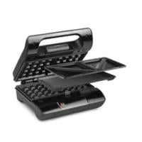 Princess Classic Multi & Sandwich Grill Compact Pro - Sandwichmaker / Waffeleisen / Grill - 800 W - Stahl/black