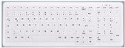 CHERRY Active Key MedicalKey AK-C7000 Keyboard Cover, Replaceable Membrane, German Layout, White (AK-C7000-W/GE) AK-440 AK-4100 AK-4400-G