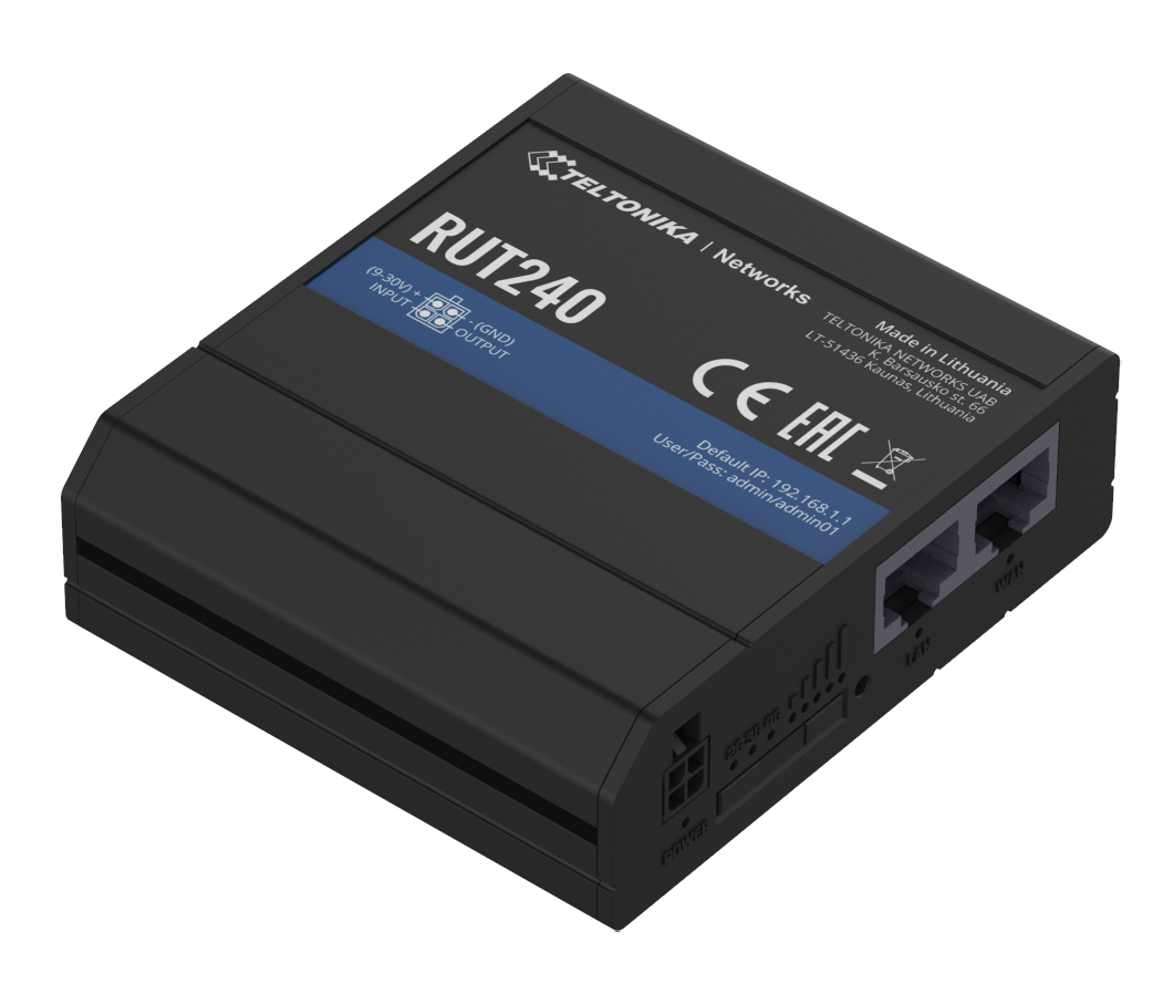 Teltonika RUT240 Industrial LTE Router