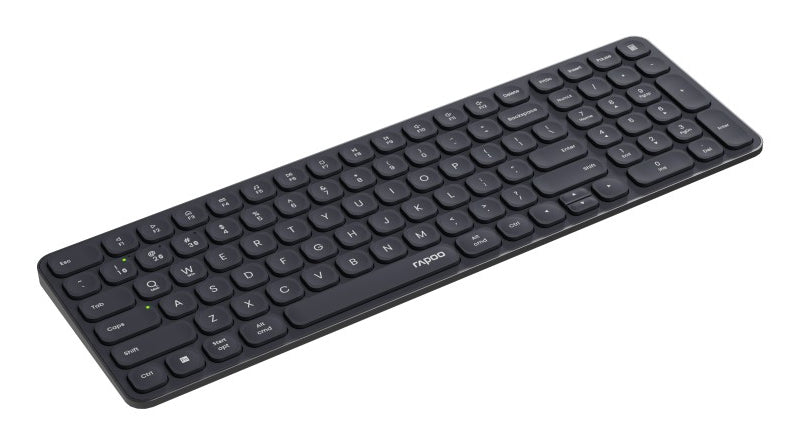 Rapoo E9710M Wireless Office Keyboard QWERTZ DE Dark Grey RF Wireless + Bluetooth