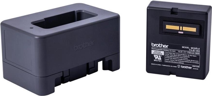 Brother PA-BT-004 Drucker-Batterie wiederaufladbar Lithium-Ionen 1750 mAh 26 Wh PABT004 Zubehör - Drucker 350 g