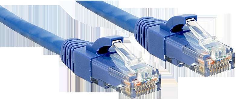 Lindy Patch Cable - RJ-45 (M) to RJ-45 (M) - 30 m - UTP - CAT 6 - Blue (48025)