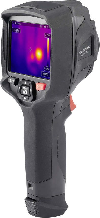 Voltcraft WB-420 Thermal Camera -20 to 550 °C 256 x 192 Pixels Touchscreen WiFi