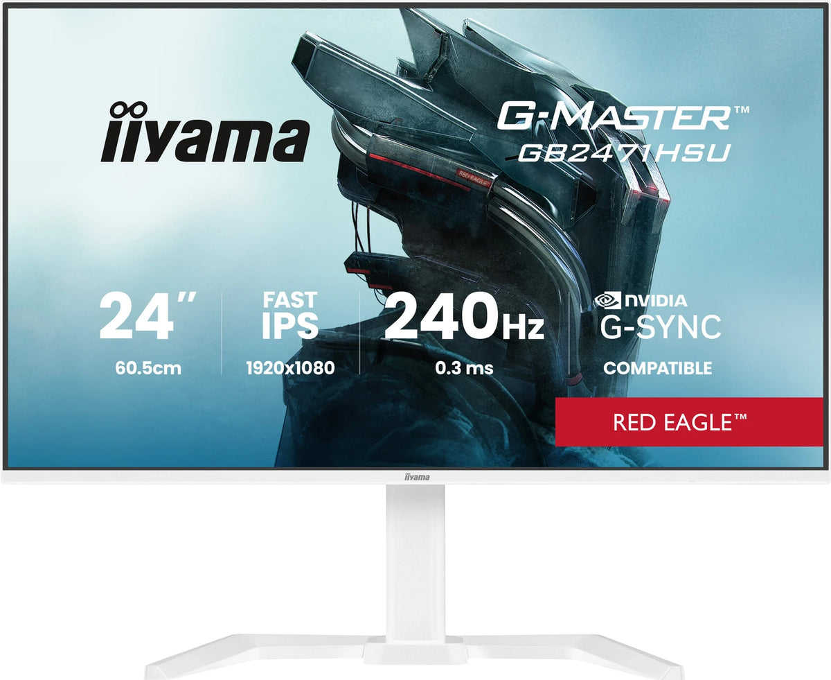 IIYAMA G-MASTER GB2471HSU-W1 23.8" Full HD Monitor White