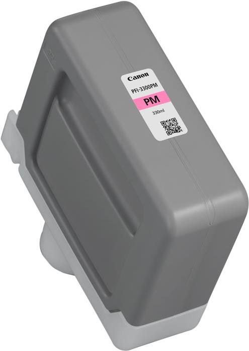 Canon PFI-3300 PM - 330 ml - Photo Magenta - original - Tintenbehälter - für imagePROGRAF PRO-2600, PRO-4600, PRO-6600 (6441C001)