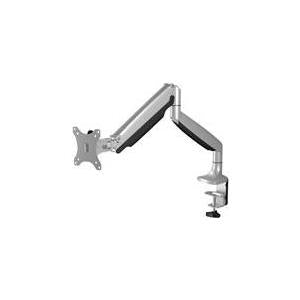 ICY BOX IB-MS503-T - Monitor Mounting Kit - Adjustable Arm - Black, Silver - For Screens Up to 32" - Desk Mount