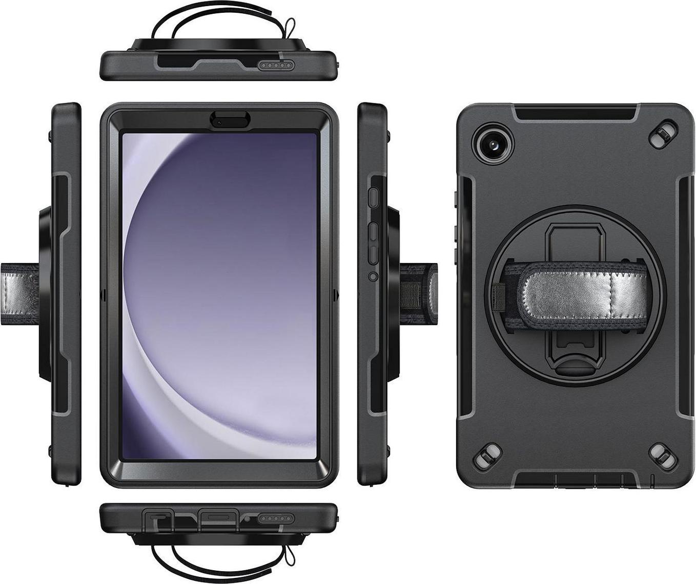 eSTUFF Galaxy Tab A9 OHIO Defender Case with Hand Strap (ES68105005-BULK)
