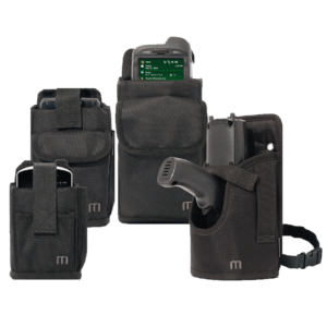Mobilis Chest Strap with Universal Device Holder - Black - 12.70 cm to 17.80 cm