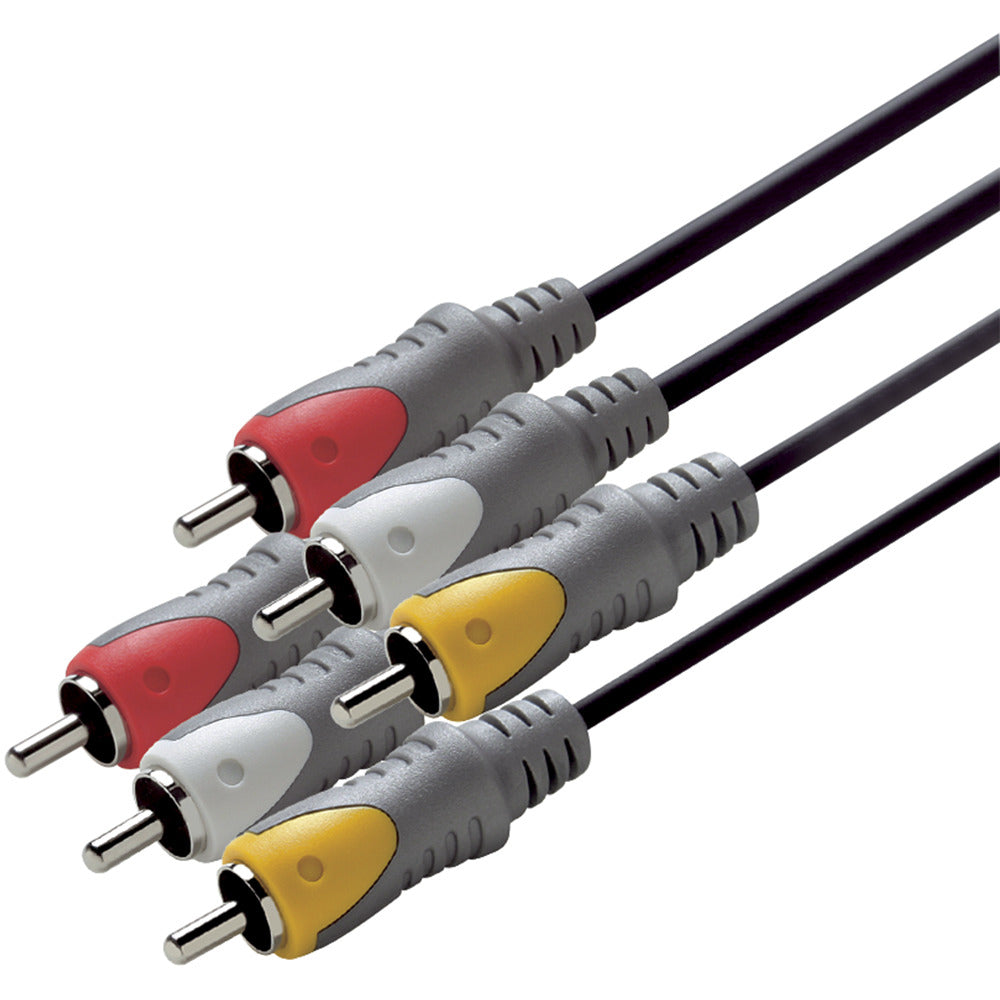 Scanpart Connection Cable 3 RCA (m)-(m) 2.5 m