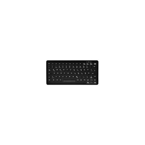 Active Key MedicalKey AK-C4110 - Tastatur - Desinfektionstuch - USB - QWERTZ - Deutsch - Schwarz (AK-C4110F-U1-B/GE) afbeelding 1