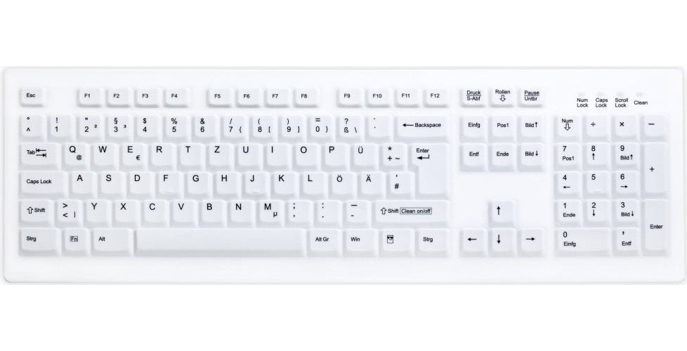 Active Key - Tastatur-Wechselmembran - weiß - für Active Key AK-C8100 Sanitizable (AK-C8100-W/GE) afbeelding 1