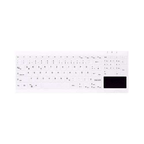 Active Key AK-C7412F-GUS-W/GE Tastatur USB QWERTZ Deutsch Weiß (AK-C7412F-GUS-W/GE) afbeelding 1