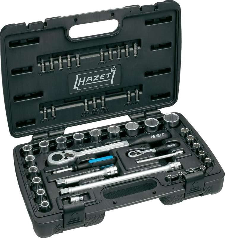 HAZET 953SPC Socket Wrench Set - 47 Pieces