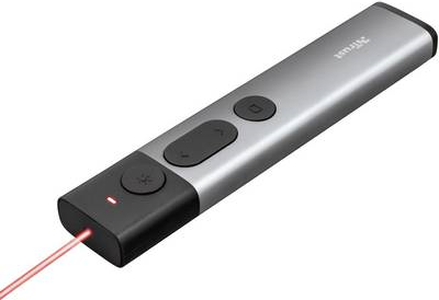 Trust Kazun Aluminium Wireless Presenter - Remote Control - 4 Buttons - Rechargeable
