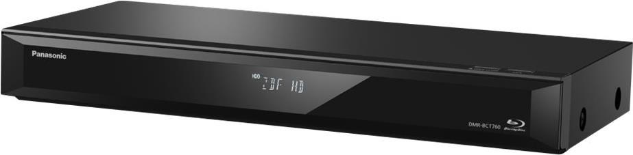 Panasonic DMR-BCT760 3D Blu-ray Recorder - TV Tuner - HDD - Upscaling - Ethernet, Wi-Fi (DMR-BCT760AG)