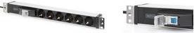 DIGITUS DN-95417 Extension Cord 6 Outlets 4000W 1U Rack-Mountable 48.3 cm