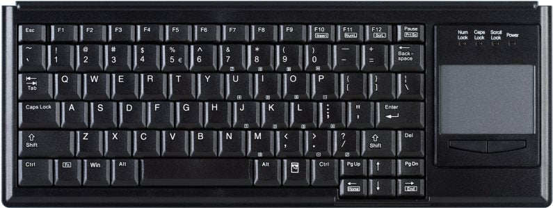 CHERRY ACTIVE KEY Industry 4.0 Compact Ultraflat Keyboard (AK-4400-GU-B/US)
